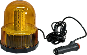 Проблесковый маячок 12В/24В, 40 светодиодов, магнит