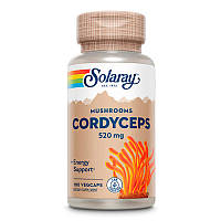 Кордицепс Solaray Cordyceps Mushroom 520 mg (100 вега-капс)