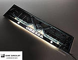 LED Рамка номерного знаку з написом та логотипом "ODESSA", фото 2