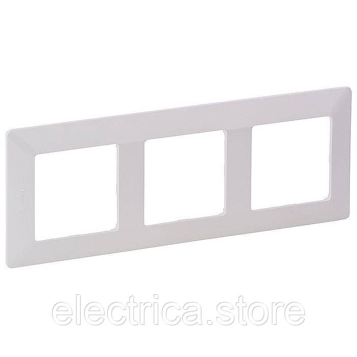 Рамка 3-постова Valena Life білий 754003, фото 1