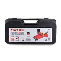 Домкрат підкатний CarLife 2т 125-310мм у кейсі FJ570P, фото 3