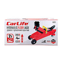 Домкрат підкатний CarLife 2т 125-310мм FJ570, фото 3