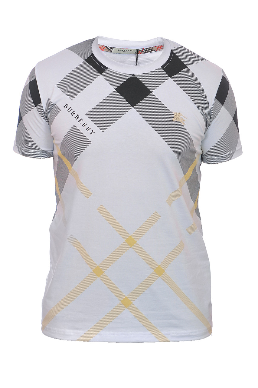Футболка чоловіча Burberry 24-Y-248603 біла L