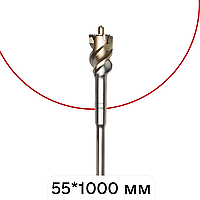 Бур по бетону Topfix SDS-MAX Проломный 55*1000 мм