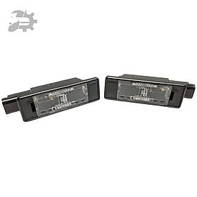 Ліхтар підсвітки номера DS5 Citroen 6340F0 комплект