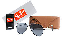 Солнцезащитные мужские очки Ray Ban Авиаторы (капли) 3026-с1-3n Унисекс Shoper Сонцезахисні чоловічі окуляри