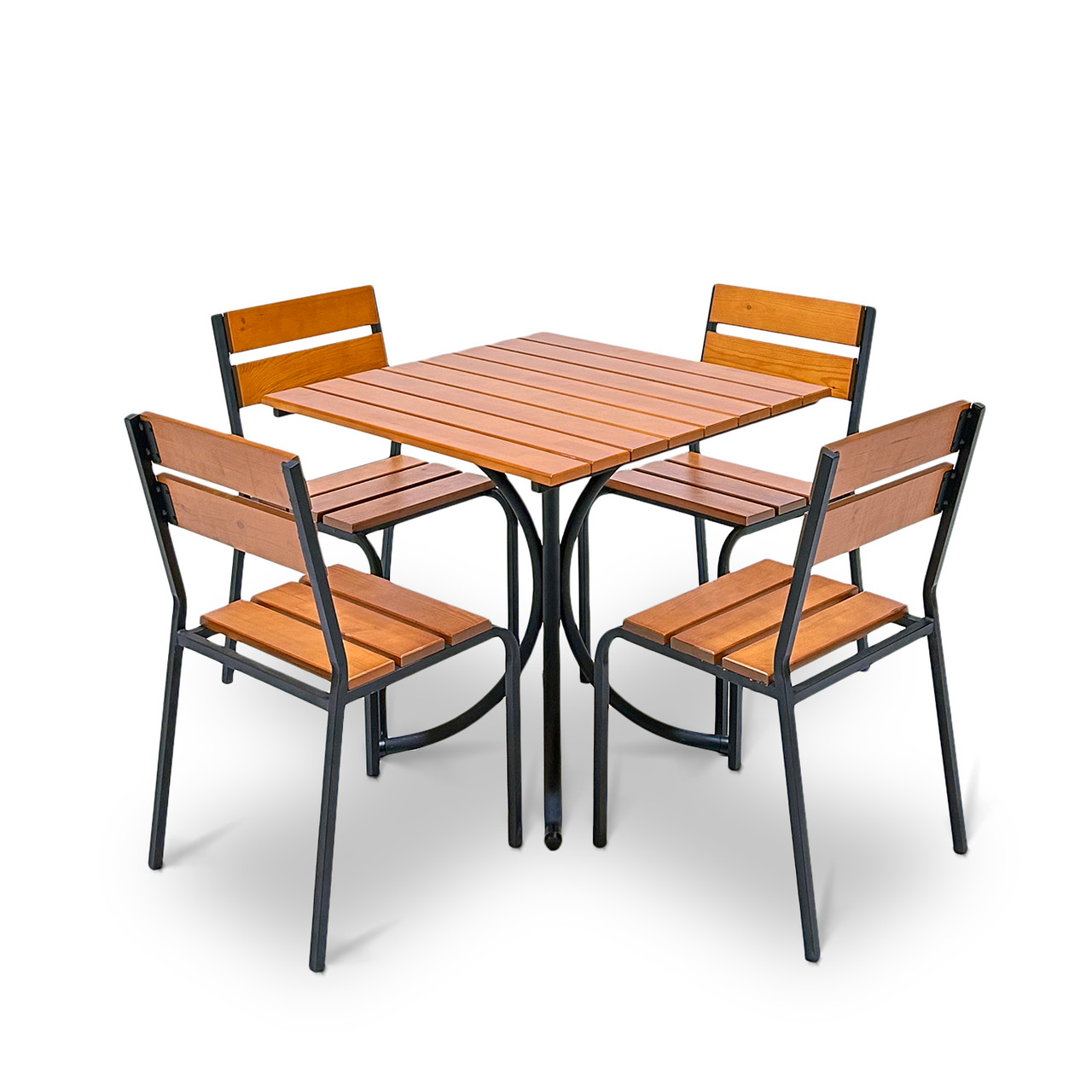 Набір стіл та стільці садових меблів "Ріо" Тік від Mix-Line