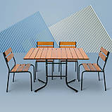 Набір стіл та стільці садових меблів "Ріо плюс" Тік від Mix-Line, фото 4