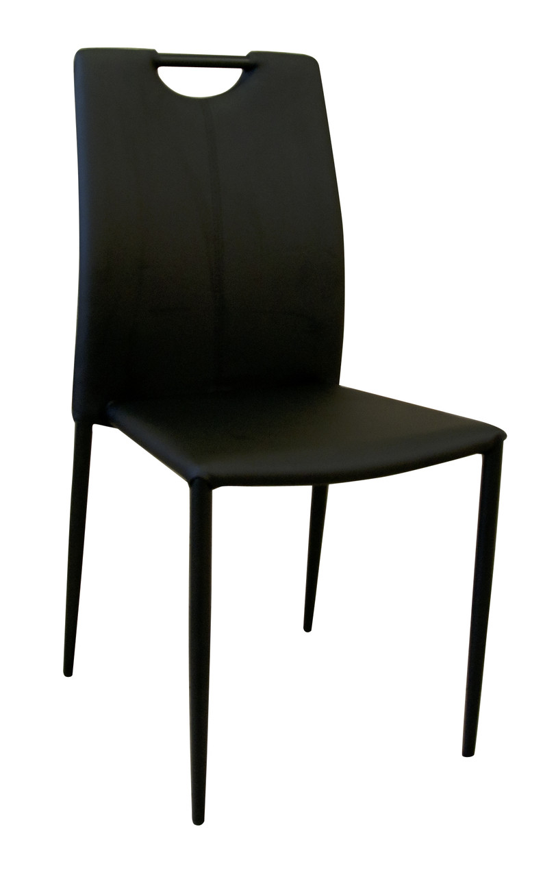 Стілець Max's furniture Денвер Чорний/Чорний, фото 1