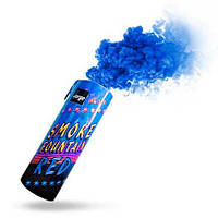 Цветная ручная дымовая шашка Синий Дым (время: 80 секунд, цвет дыма: синий)