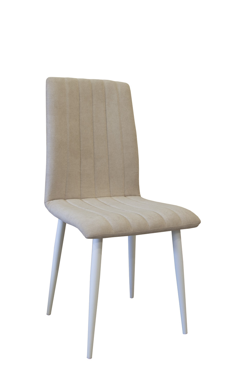 Стілець Max's furniture Брайтон 02 Білий/Бежевий, фото 1