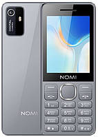 Телефон Nomi i2860 Gray UA UCRF Гарантия 12 месяцев