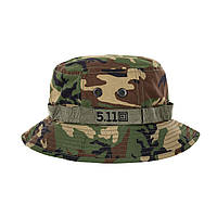 Панама тактическая 5.11 Tactical® Boonie Hat Woodland S/M Woodland