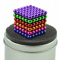 Неокуб железный Нео NeoCube Разноцветный | Магнитная игрушка неокуб | IX-571 Головоломка Neocube