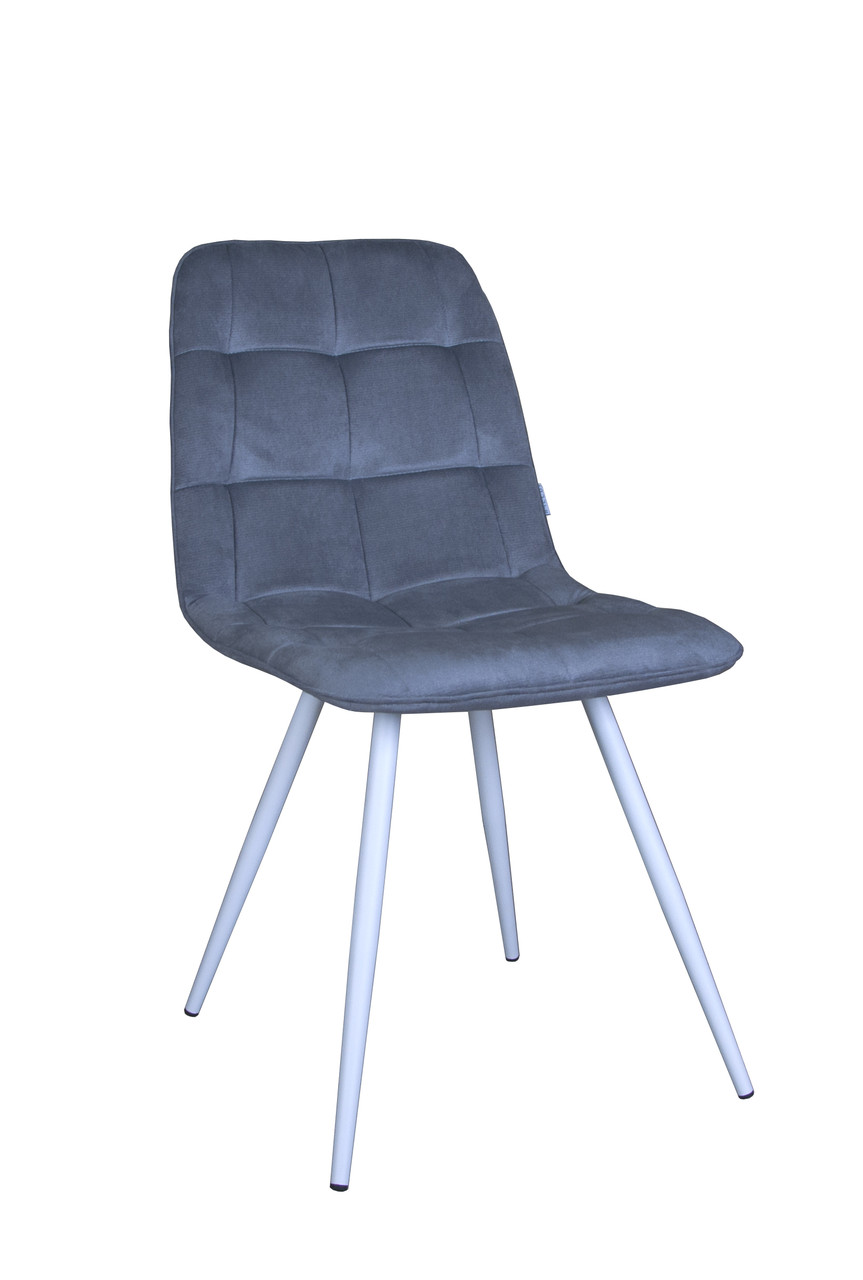 Стілець Деко Мельбурн 02 Білий/Серий, фото 1