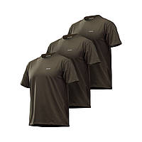 Комплект футболок Basic Military T-shirt. Олива. Розмір S