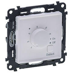 Термостат теплої підлоги 16А Valena Life білий 752134