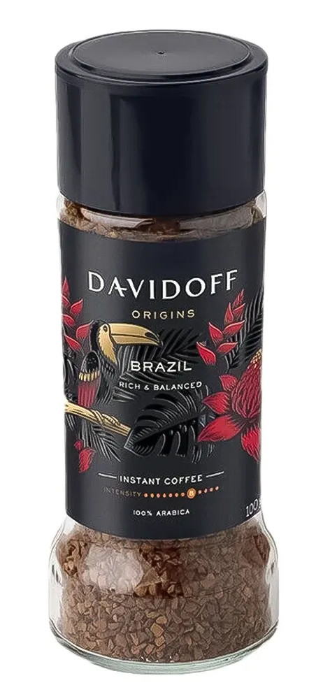 Розчинна кава Davidoff Brazil Origins Rich & Balanced 100г