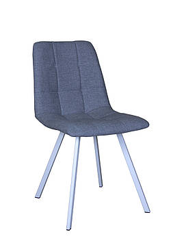 Стілець Деко Сідней 01 Білий/Сірий