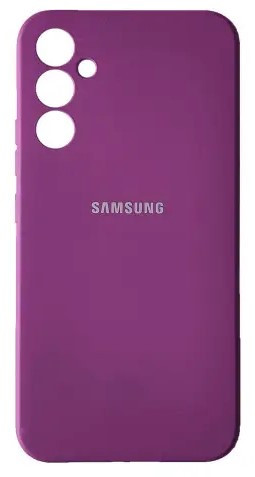 Чохол силіконовий для Samsung A34 5G (A346) Silicone Case Full (Виноградний)