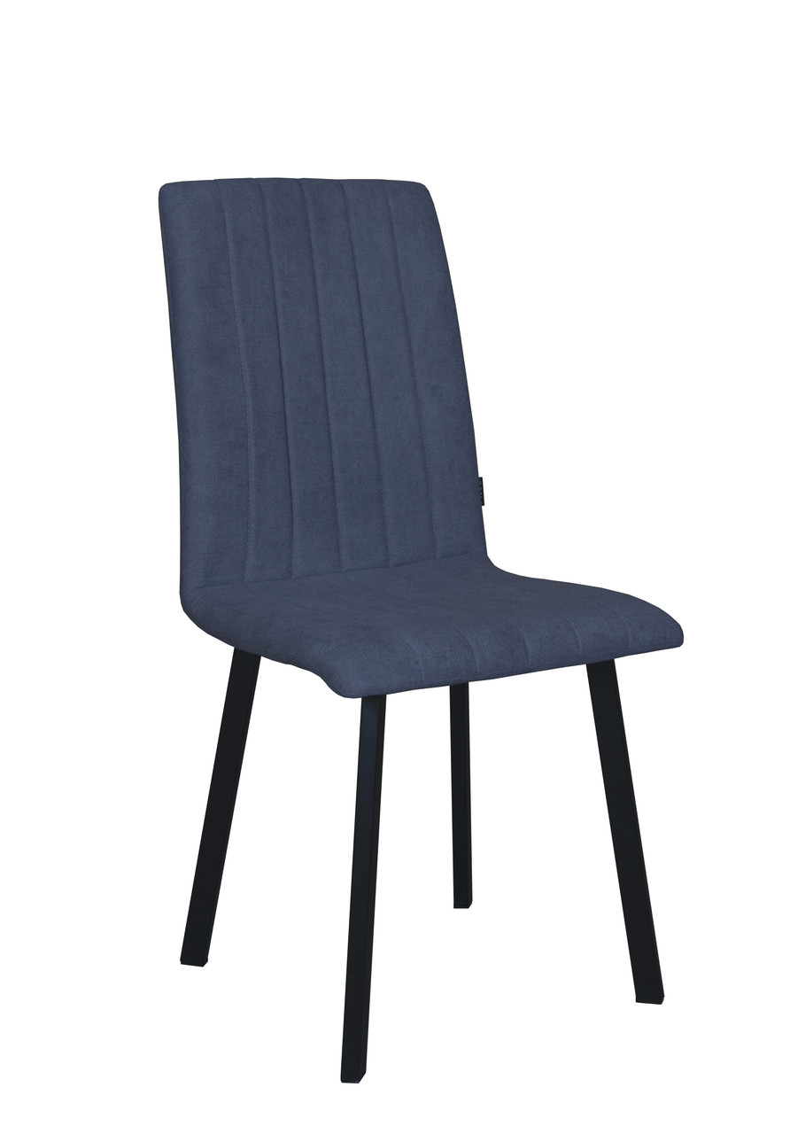 Стілець Max's furniture Брайтон 01 Чорний/Темно-сірий, фото 1