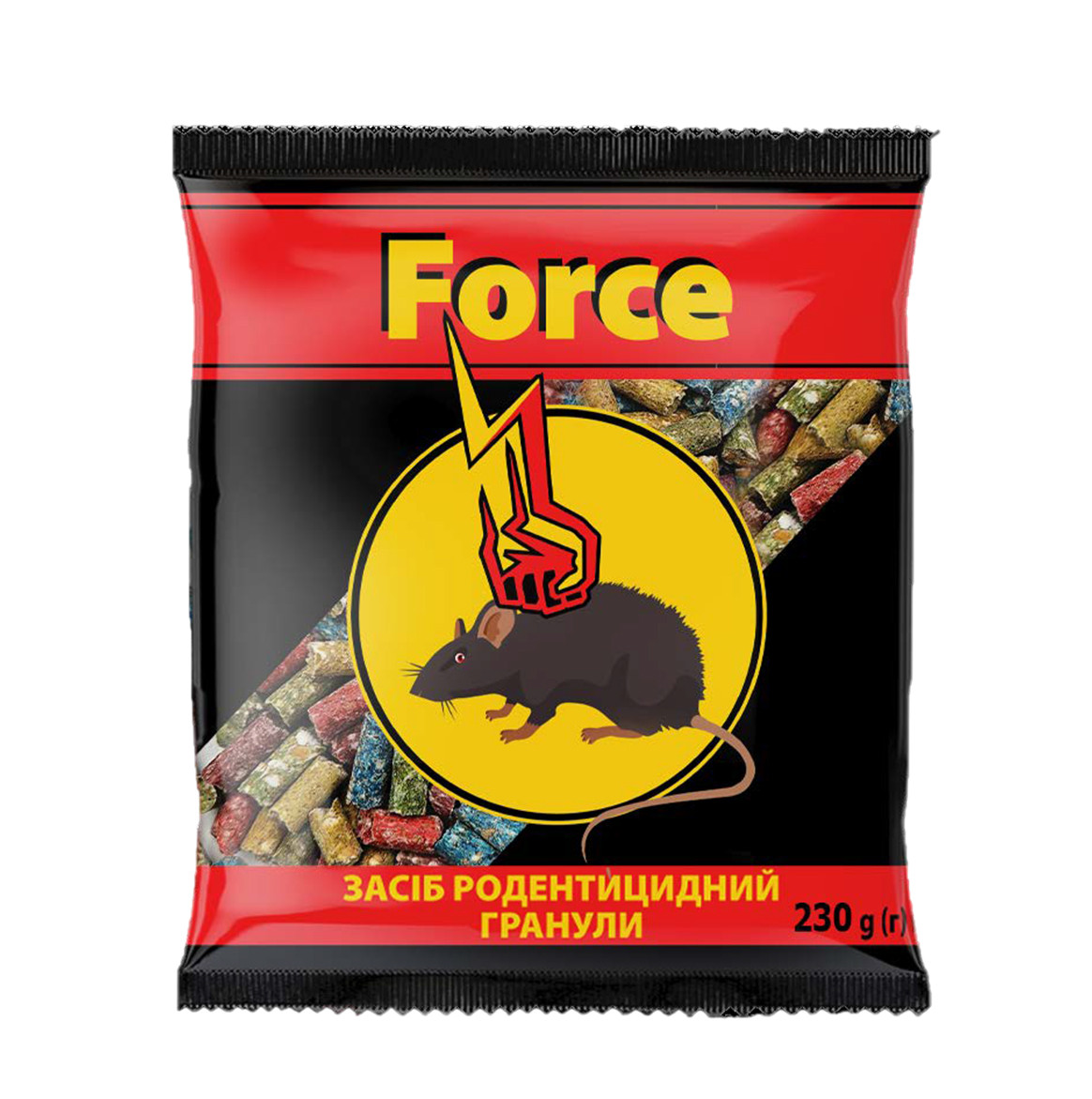 Force засіб від Щурів та Мишей, Гранули, 230 г, фото 1