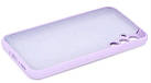 Чохол силіконовий для Samsung A34 5G (A346) Silicone Case Full (Бузковий), фото 3
