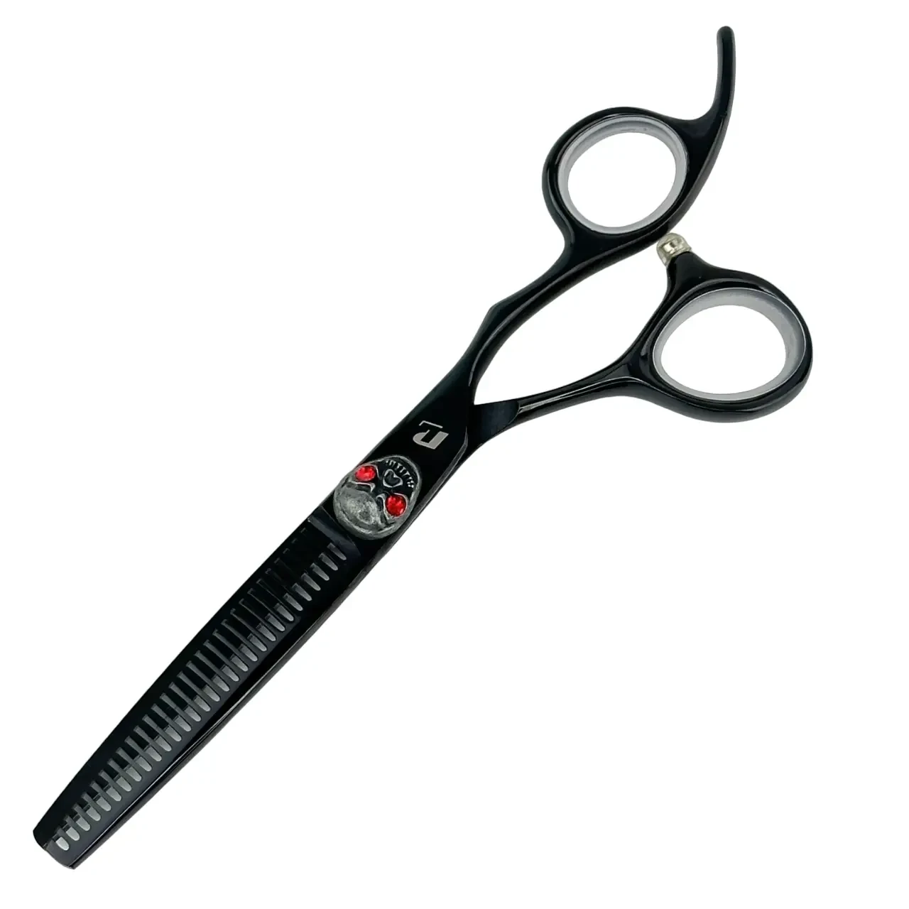 Ножиці для стриження PROline 6.0" філірувальні з черепом (YSCT-6.0), фото 1