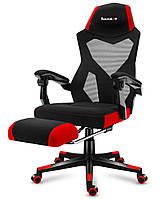 Комп'ютерне крісло для геймера HUZARO Combat 3.0 Carbon grey-mesh