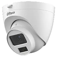HDCVI камера для видеонаблюдения Dahua DH-HAC-HDW1500CLQP-IL-A 5 МП Smart Dual Light 2.8мм