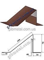 Снігозатримувач посилений для покрівлі 0,47мм довжина 2м кольори в асортименті RAL