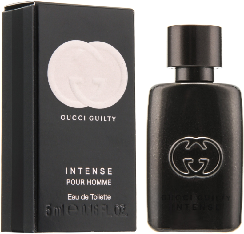 Туалетна вода Gucci Guilty Intense pour Homme для чоловіків — edt 5 ml mini