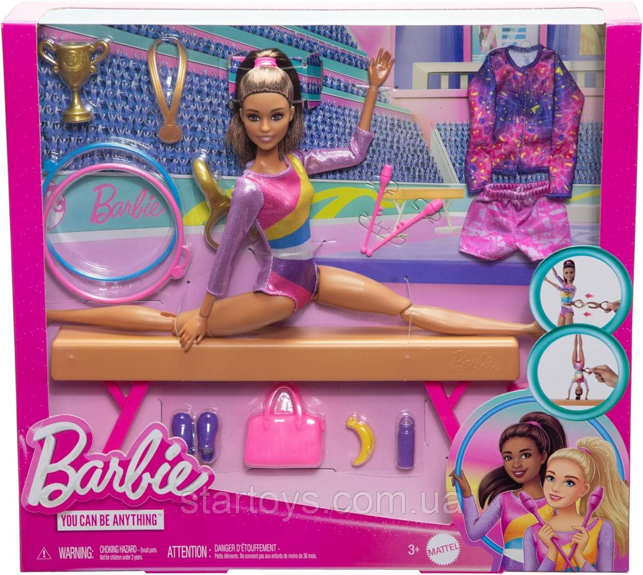 Ігровий набір Барбі "Бути будь-ким" Гімнастка Barbie You Can Be Anything Gymnastic HRG53