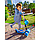 Самокат дитячий триколісний зі знімним сидінням "Scooter 3в1 Синій" від 1 до 6 років., фото 3