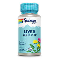 Комплекс для поддержки печени Solaray Liver Blend SP-13 (100 вега-капс)