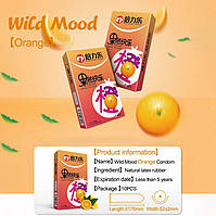 Презервативи з фруктовим смаком Beilile Orange (Апельсин) 10 шт.