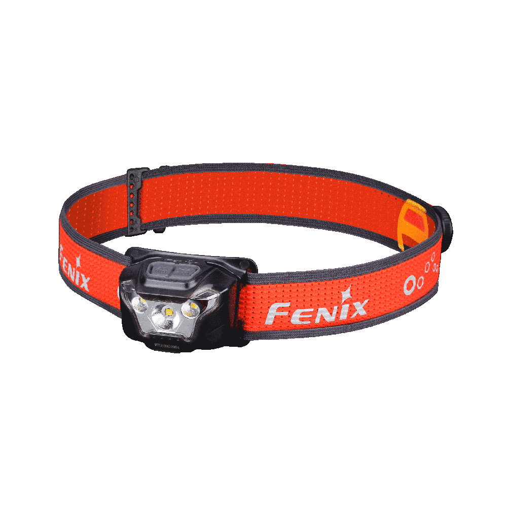 Налобний ліхтарик Fenix HL18R-T 500лм (5 режимів) Чорний із червоним