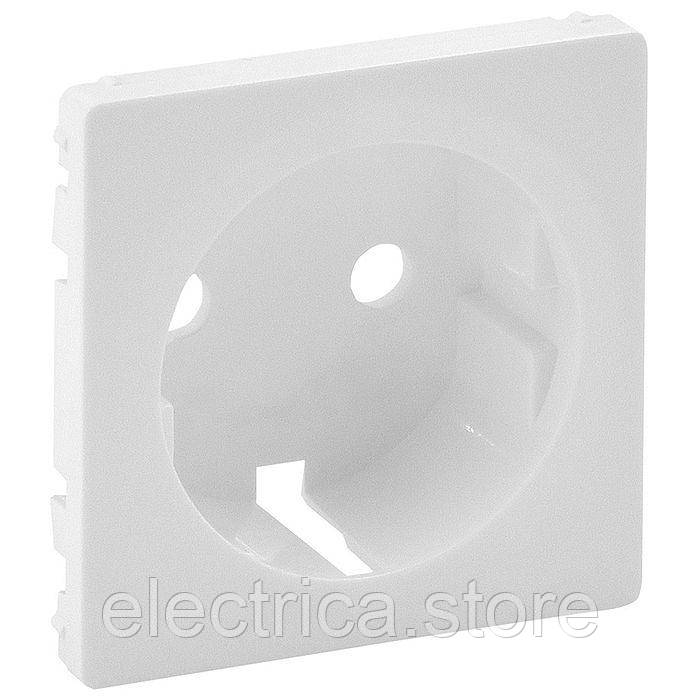 Накладка розетки с заземленням Valena Life білий 755200, фото 1