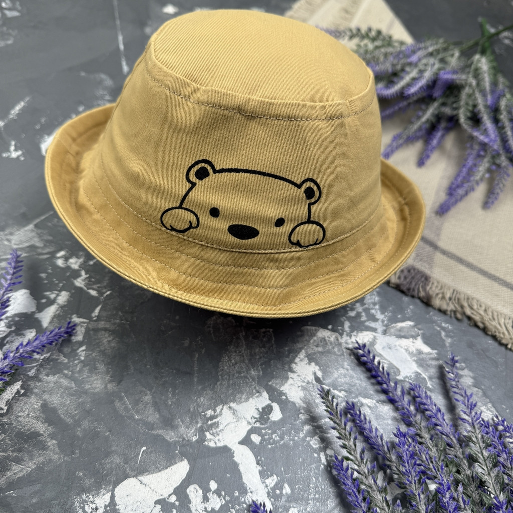 Панамка дитяча Organic Cotton BEWARM Беж, фото 1