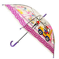 Зонтик детский UM14102 прозрачный 66 см
