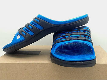 Тапочок літній чоловічий, TS Shoes, чорно-синій, 42-й розмір