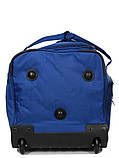 Сумка на колесах середня M синя 65х30х32см/59л/2.5кг/Madisson 214-62, фото 6