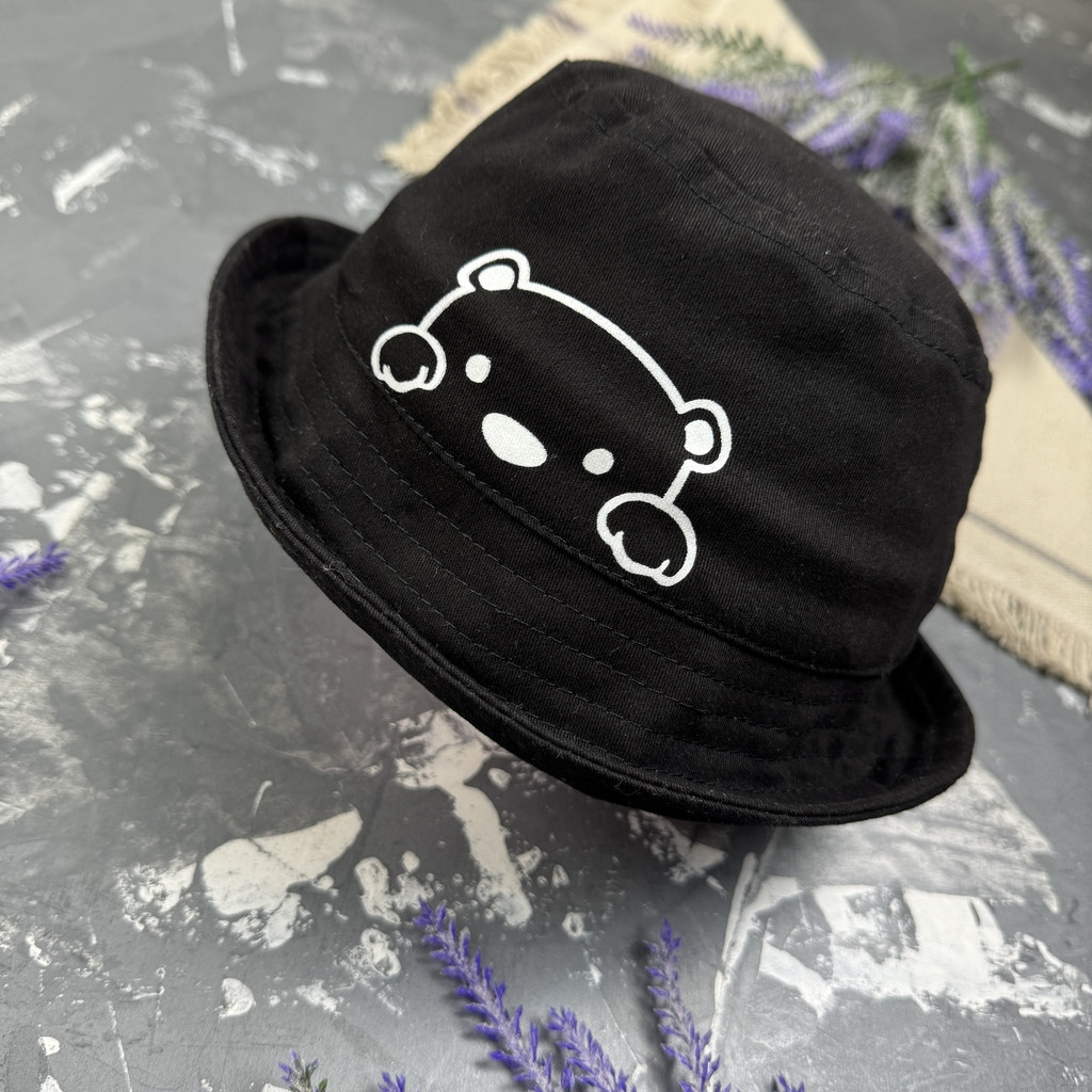 Панамка дитяча BEWARM prettybear Чорна, фото 1