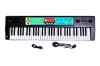G192703-HS-6189A Пианино на батарейках с микрофоном PRO