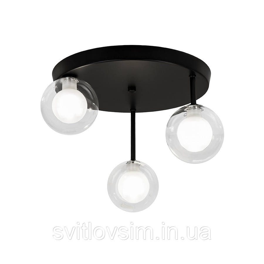 Люстра 761H100F-3 BK+CLWH (300), фото 1