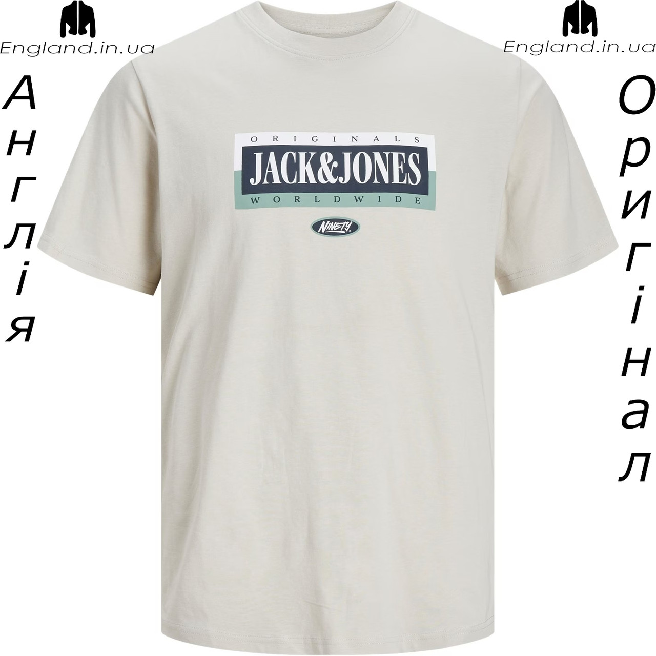 Футболка чоловіча Jack & Jones (Джек енд Джонс) з Англії, фото 1