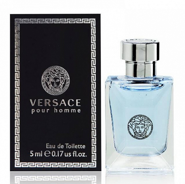Туалетна вода Versace pour Homme для чоловіків — edt 5 ml mini