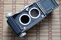Среднеформатный фотоаппарат Mamiyaflex + шахта