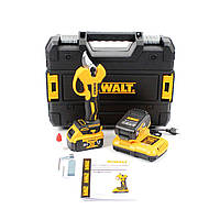 Аккумуляторный секатор DeWalt DCMPP550P1 36Вт 6Аh АКБ, мощный профессиональный электросекатор