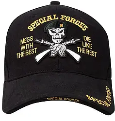 Бейсболка чоловіча армійська СПЕЦАЗ — SPECIAL FORCES INSIGNIA бавовна твіл Rotcho США